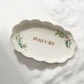 French Perle Berry Oval Platter